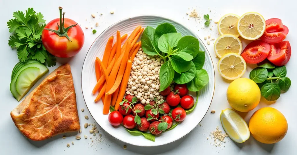 برنامه غذایی در کنار تمرین برای چربی سوزی